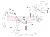 Stand/s - Gilera Nexus 250 2007