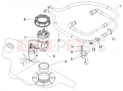 Supply system - Gilera Nexus 250 2007