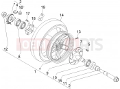 Front wheel - Gilera Nexus 250 SP 2006