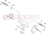 Handlebars - Master cil. - Gilera Nexus 250 SP 2006