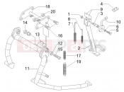 Stand/s - Gilera Nexus 500 2006