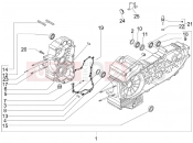 gilera 2007 Nexus 500 Crankcase