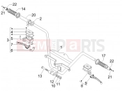 Handlebars - Master cil. - Gilera Nexus 500 2008