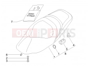 Saddle/seats - Gilera Nexus 500 2008