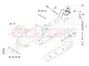 Silencer - Gilera Nexus 500 2008