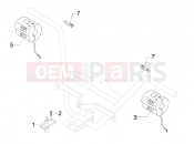 Selectors - Switches - Buttons - Gilera Nexus 500 2009