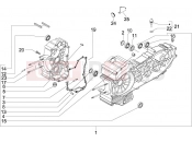 gilera 2010 Nexus 500 Crankcase