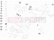 gilera 2010 Nexus 500 Main cable harness