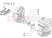 gilera 2010 Nexus 500 Oil pump