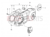 gilera 2007 Oregon 250 Crankcase cover - Crankcase cooling