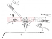 gilera 2007 Oregon 250 Handlebars - Master cil.