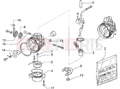 GILERA RK 50 Carburettor