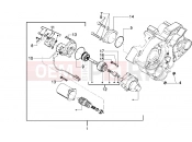 GILERA RK 50 Starting motor