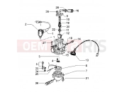 Carburettor mikuni - Gilera Runner 125 FX 2T