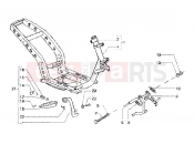 Chasis-central stand - Gilera Runner 125 FX 2T
