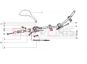 Handlebars component parts - Gilera Runner 125 FX 2T