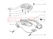 Speedometers kms.-handlebar covers - Gilera Runner 125 FX 2T