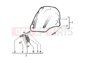 Windshield kit-stand kit - Gilera Runner 125 FX 2T