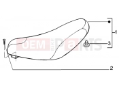 gilera Runner 125 VX 4T Saddle