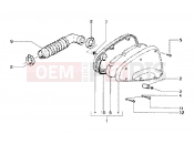 gilera Runner 180 FXR 2T Air cleaner