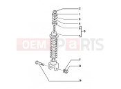 gilera Runner 180 FXR 2T Rear damper