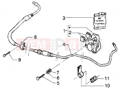 gilera Runner 50 Poggiali Brake caliper