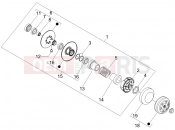 Driven pulley - Gilera Runner 50 Pure Jet SC 2006