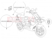 Plates - Emblems - Gilera Runner 50 Pure Jet SC 2006