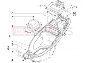 Helmet huosing - Undersaddle - Gilera Runner 50 ST Pure Jet 2008