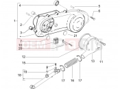 Crankcase cover - Crankcase cooling - Gilera Runner 50 Pure Jet 2005