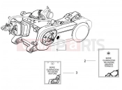 gilera 2007 Runner 50 Pure Jet Engine, assembly