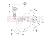 gilera 2011 Runner 50 Pure Jet Fuel tank