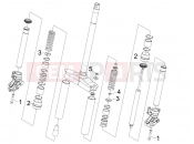 gilera 2008 Runner 50 SP -SC- Fork's components (Wuxi Top)