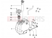 gilera 2008 Runner 50 SP -SC- Benzin tank