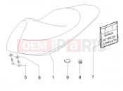 gilera 2011 Runner 50 SP Saddle/seats