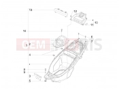 gilera 2012 Runner 50 SP Helmet huosing - Undersaddle