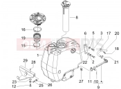 gilera 2015 Runner 50 SP Fuel tank