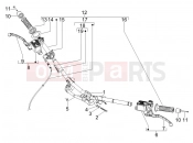 gilera 2016 Runner 50 SP Handlebars - Master cil.