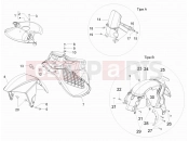 gilera 2018 Runner 50 SP Wheel huosing - Mudguard