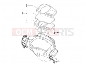 gilera 2019 Runner 50 SP Meter combination - Cruscotto