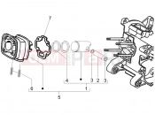 gilera 2006 Runner 50 SP Cylinder-piston-wrist pin unit