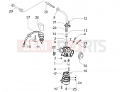 gilera 2008 Runner 50 SP Carburetor's components