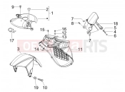 gilera 2005 Runner 50 SP Race Wheel huosing - Mudguard