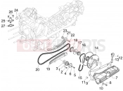gilera 2009 Runner 125 ST 4T Oil pump