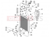 gilera 2010 Runner 125 ST 4T Cooling system