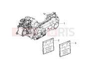 gilera 2011 Runner 125 ST 4T Engine, assembly