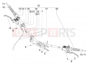gilera 2011 Runner 125 ST 4T Handlebars - Master cil.