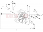 gilera 2012 Runner 125 ST 4T Front wheel