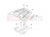 gilera 2013 Runner 125 ST 4T hátsó csomagtartó