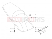 gilera 2014 Runner 125 ST 4T Saddle/seats
